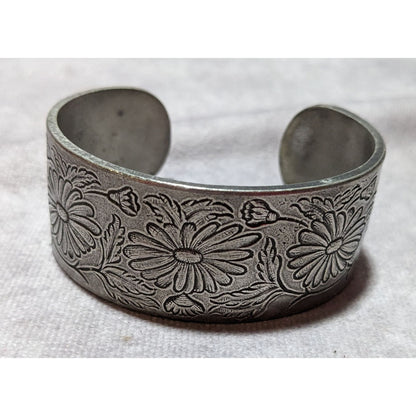 Salisbury Pewter September Floral Cuff