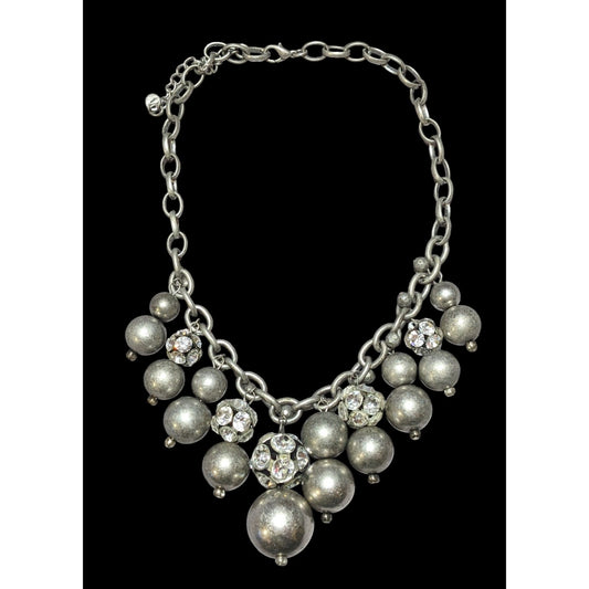Nordstrom Metallic Glam Fringe Necklace