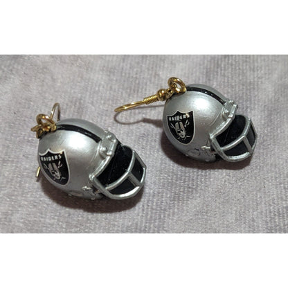 Vintage 80s Russ Touchdown Danglers Raiders Earrings