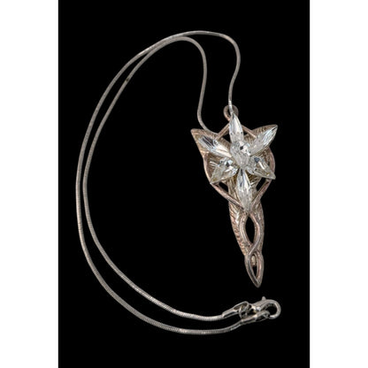 Arwens Evenstar LOTR Officially Licensed Sterling Silver Necklace