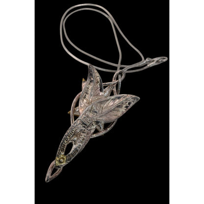 Arwens Evenstar LOTR Officially Licensed Sterling Silver Necklace