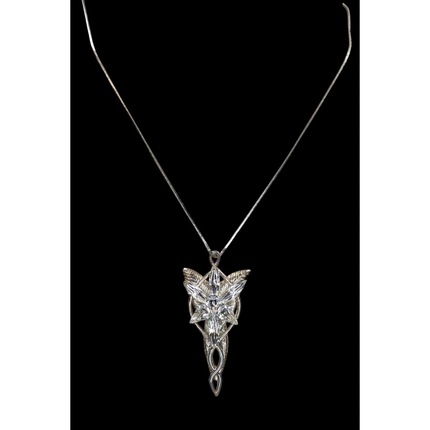Arwens Evenstar LOTR Officially Licensed Sterling Silver Necklace