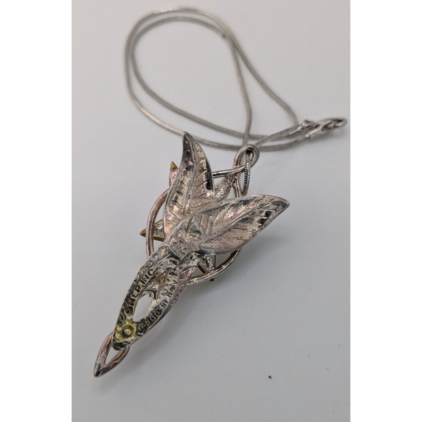 Arwens Evenstar LOTR Officially Licensed Sterling Silver Necklace