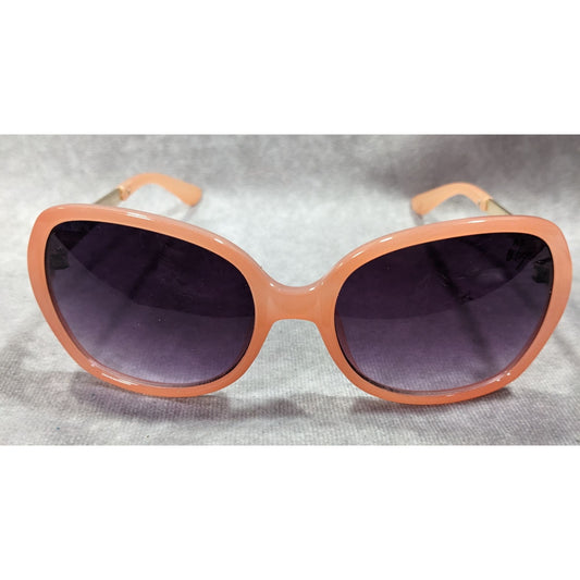 Betsey Johnson Fairycore Floral And Peach Sunglasses