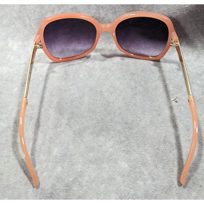 Betsey Johnson Fairycore Floral And Peach Sunglasses