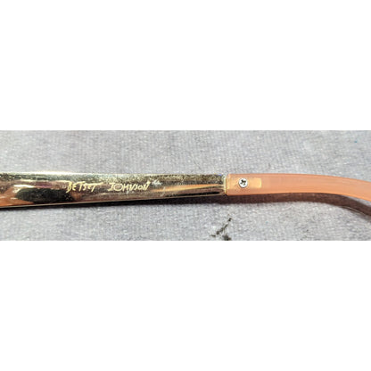 Betsey Johnson Fairycore Floral And Peach Sunglasses