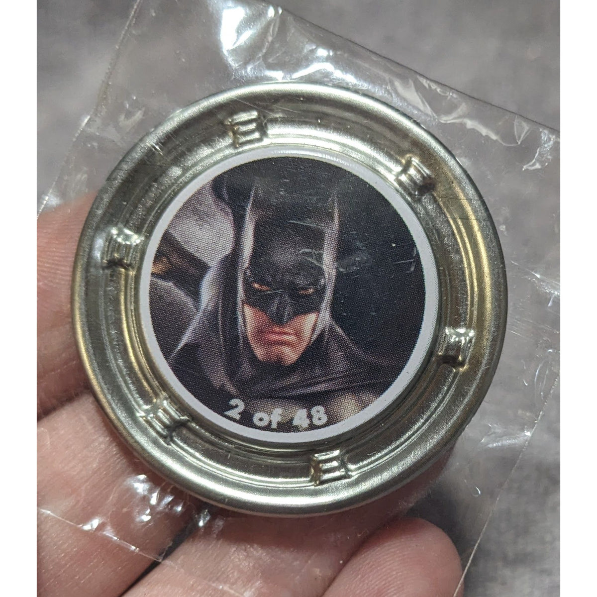 Retro Geek Batman Collectible HubSnap 2 of 48 DC Comics Memorabilia