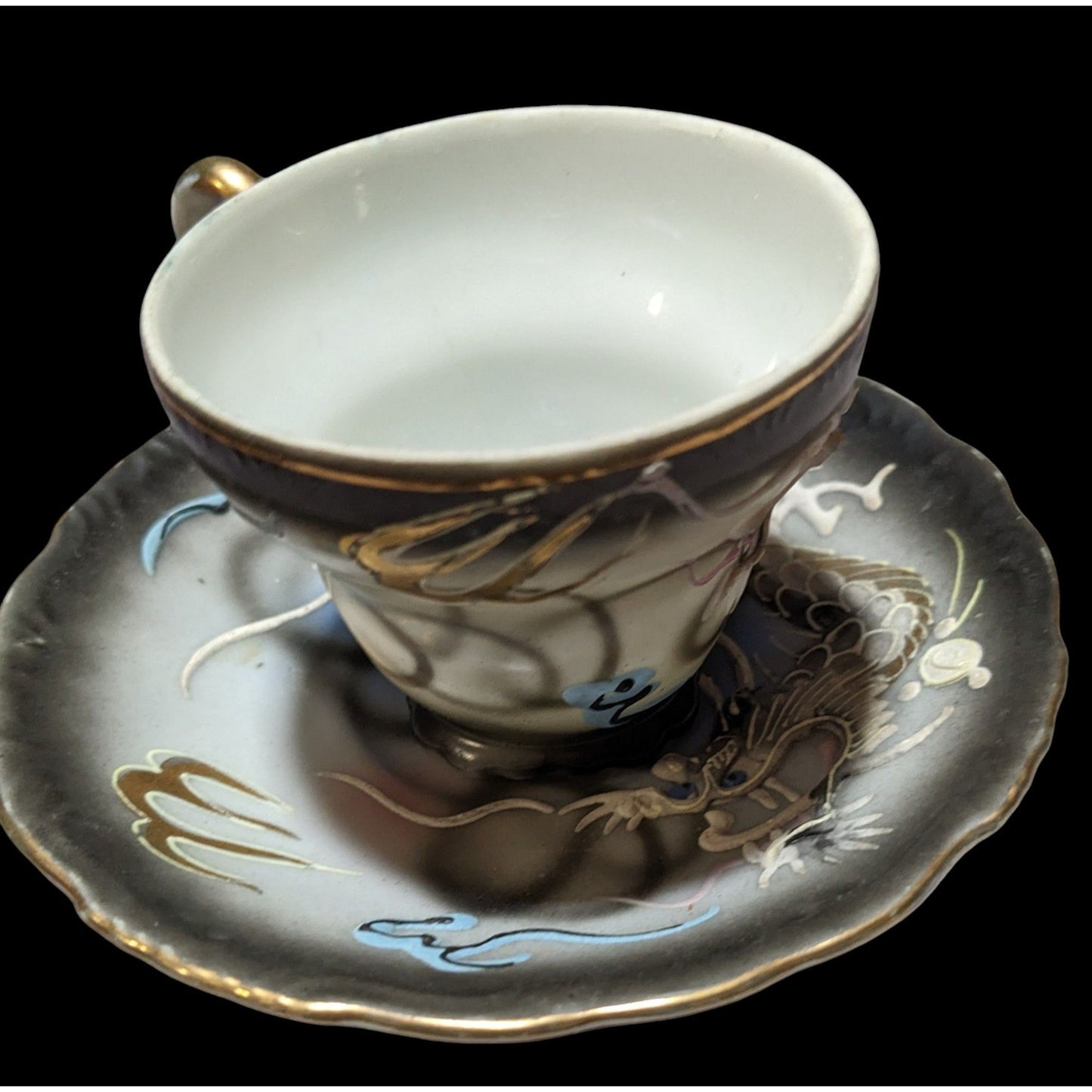 Vintage Collectible Dragonware Cup And Saucer