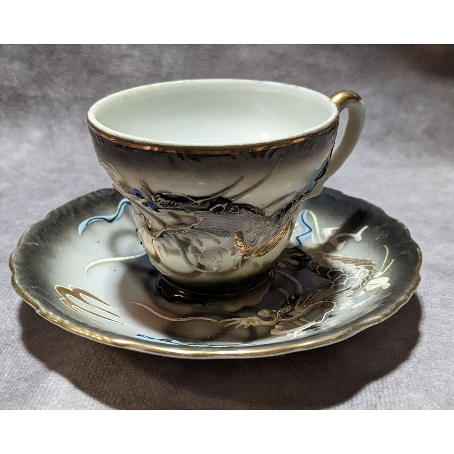 Vintage Collectible Dragonware Cup And Saucer