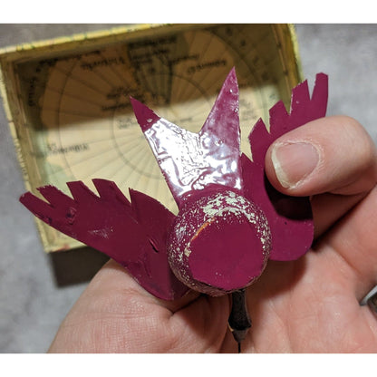 Mini Paper Bird Bobblehead