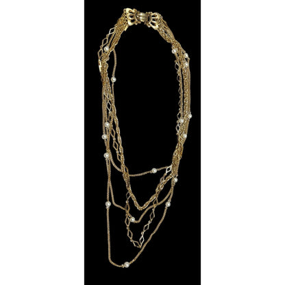 Something Special Gold Glam Multilayer Necklace