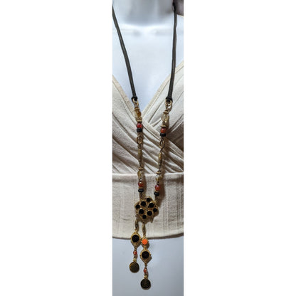 Ruby Rd. Beaded Bohemian Tassel Necklace