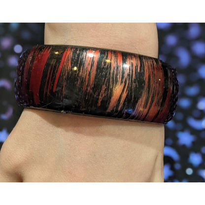 Gothic Metallic Vampire Blood Bangle Bracelet