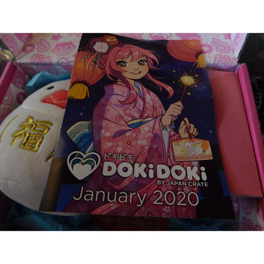 January 2020 Dokidoki Crate With Mug Plush Bracelet And More