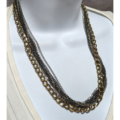 Multilayer Chain Necklace