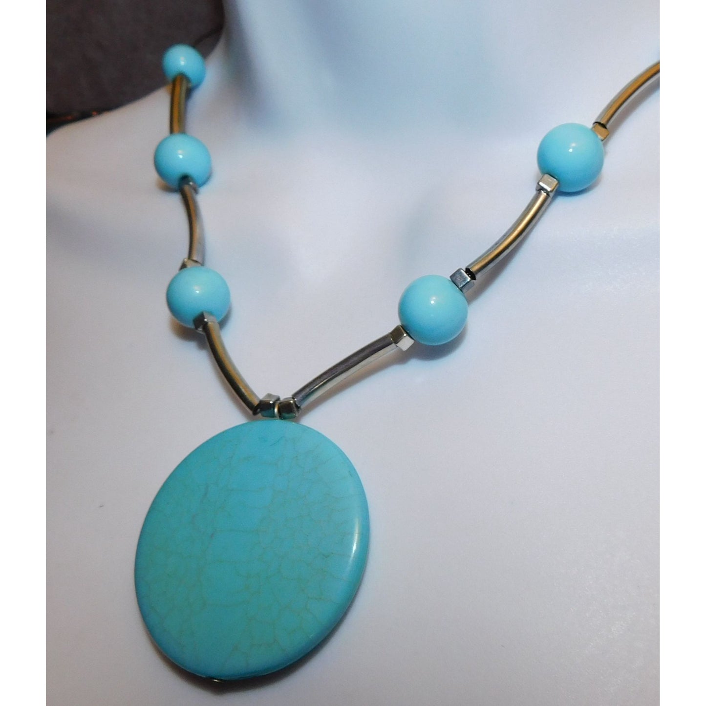 Turquoise Pendant Necklace