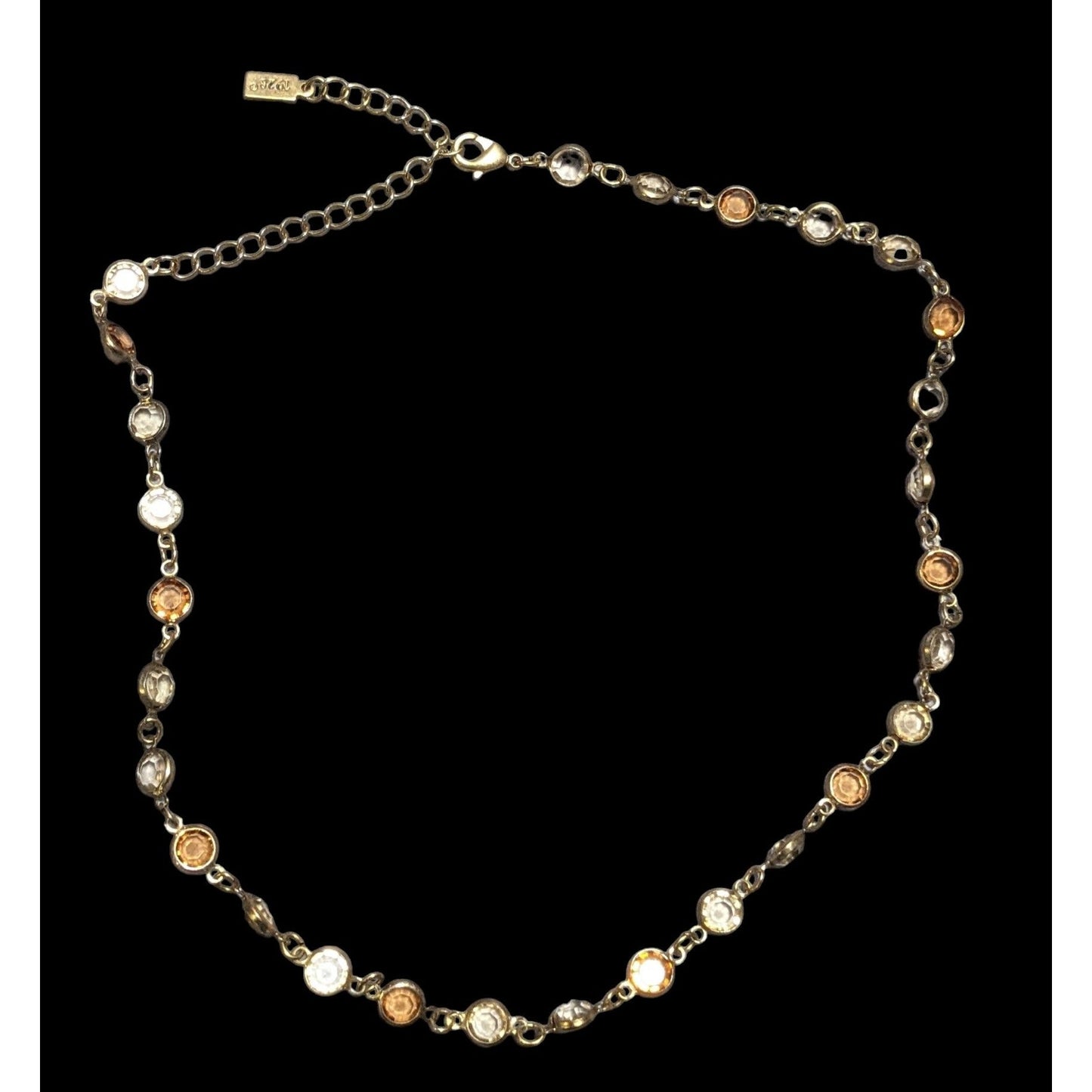 1928 Jewelry Co. Vintage Multi-Color Gem Necklace
