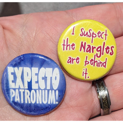 Harry Potter Buttons (2)