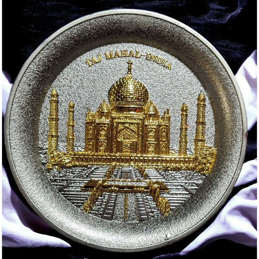 Taj Mahal India Mini Souvenir Plate