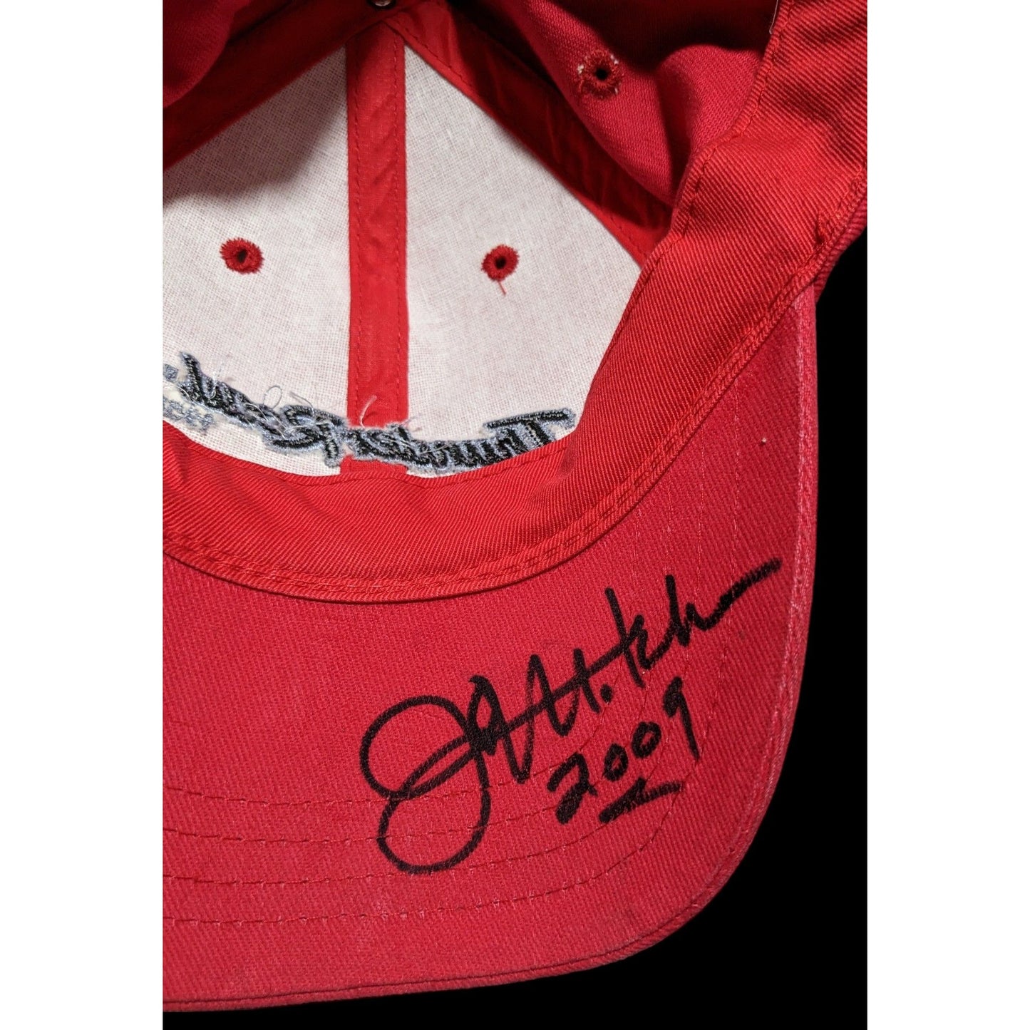 James Mitchum Autographed Thunder Road 1958 Cap