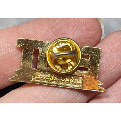 Foschia & Co Exit Brooch Gold Tone With Tiny Stone