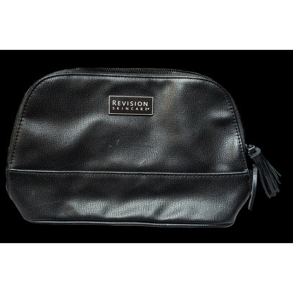 Revision Skincare Black Cosmetic Travel Bag