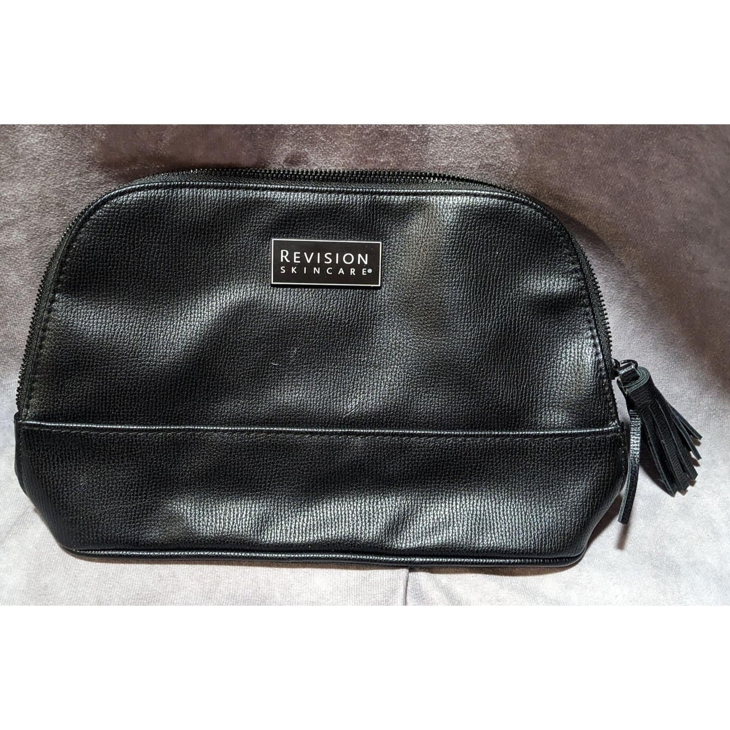 Revision Skincare Black Cosmetic Travel Bag