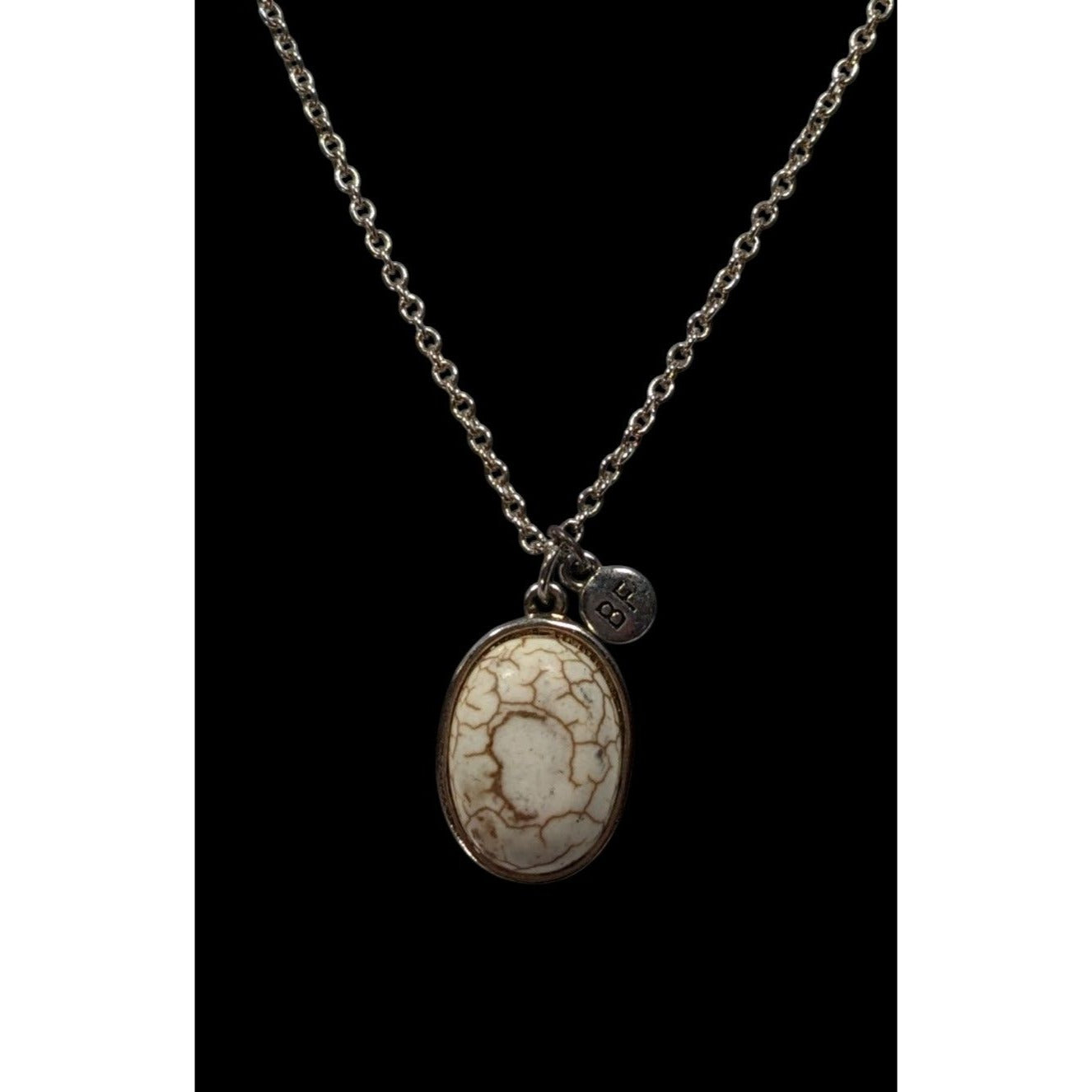 Claire's Casual Stone Cabochon Best Friend Necklace