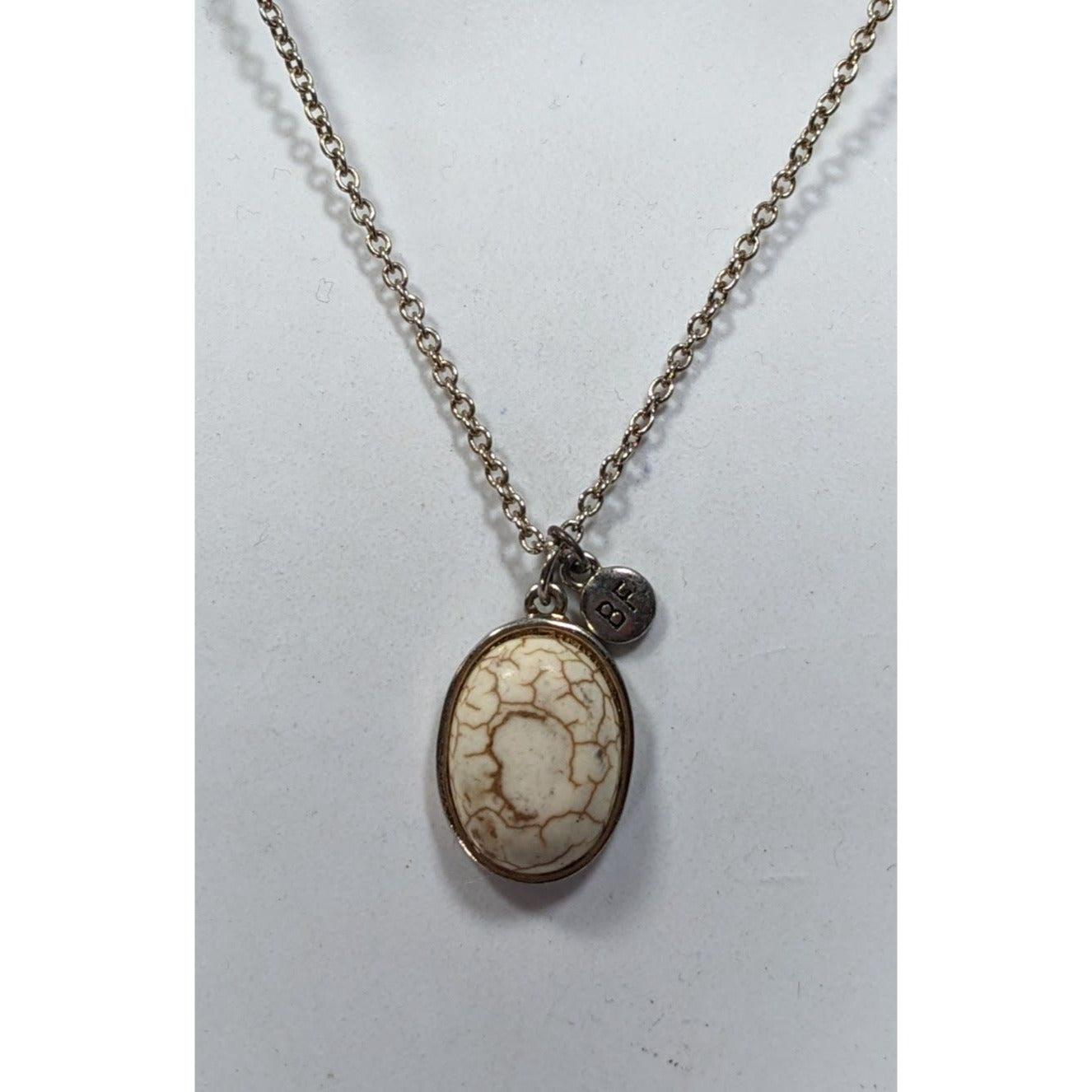 Claire's Casual Stone Cabochon Best Friend Necklace