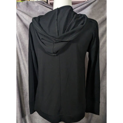 Neiman Marcus Gothic Chunky Lace Neck Hooded Top Size Small
