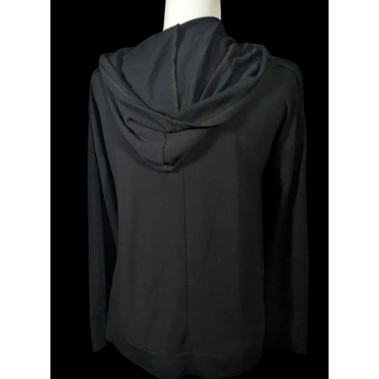 Neiman Marcus Gothic Chunky Lace Neck Hooded Top Size Small