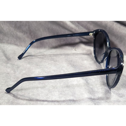 Vera Bradley Marjorie Ikat Island Blue And White Cateye Sunglasses