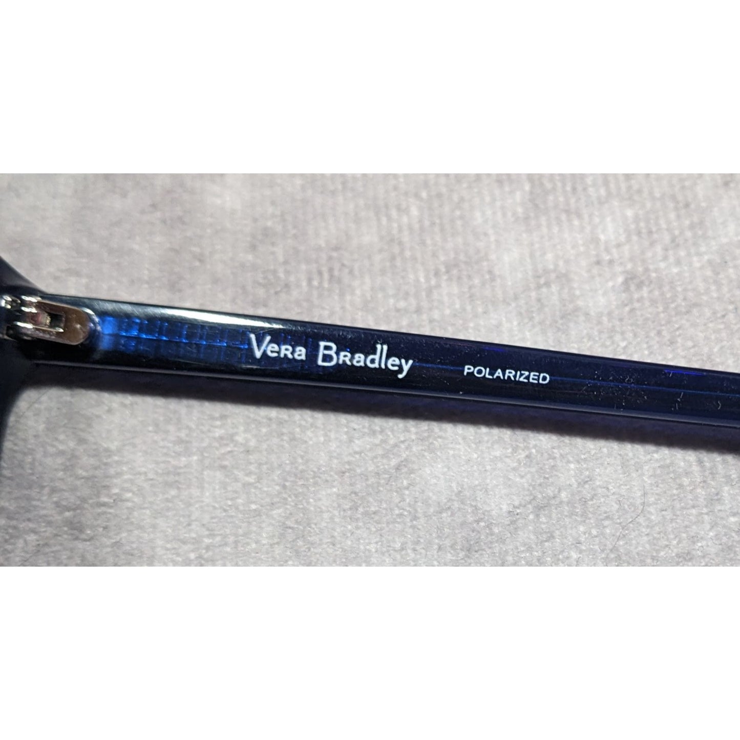 Vera Bradley Marjorie Ikat Island Blue And White Cateye Sunglasses