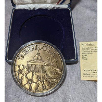 Mansfield Georgia 50th Anniversary Medallion