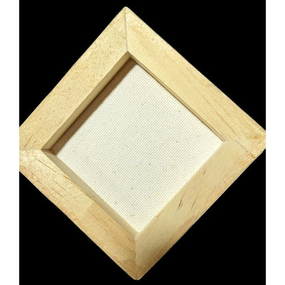 Hand Painted Floral Mini Canvas  Painting