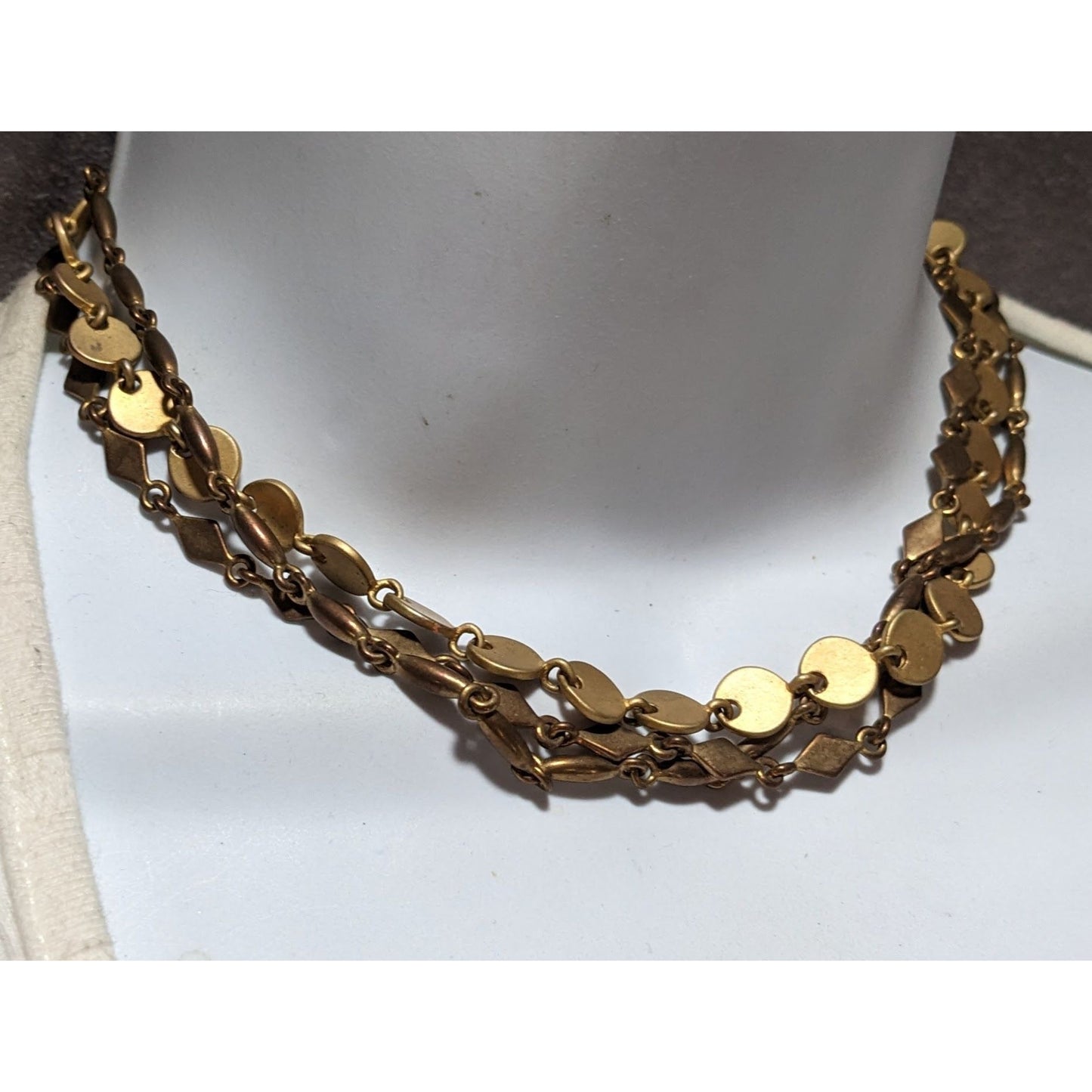 Premier Designs Gold Rush Chain Necklace