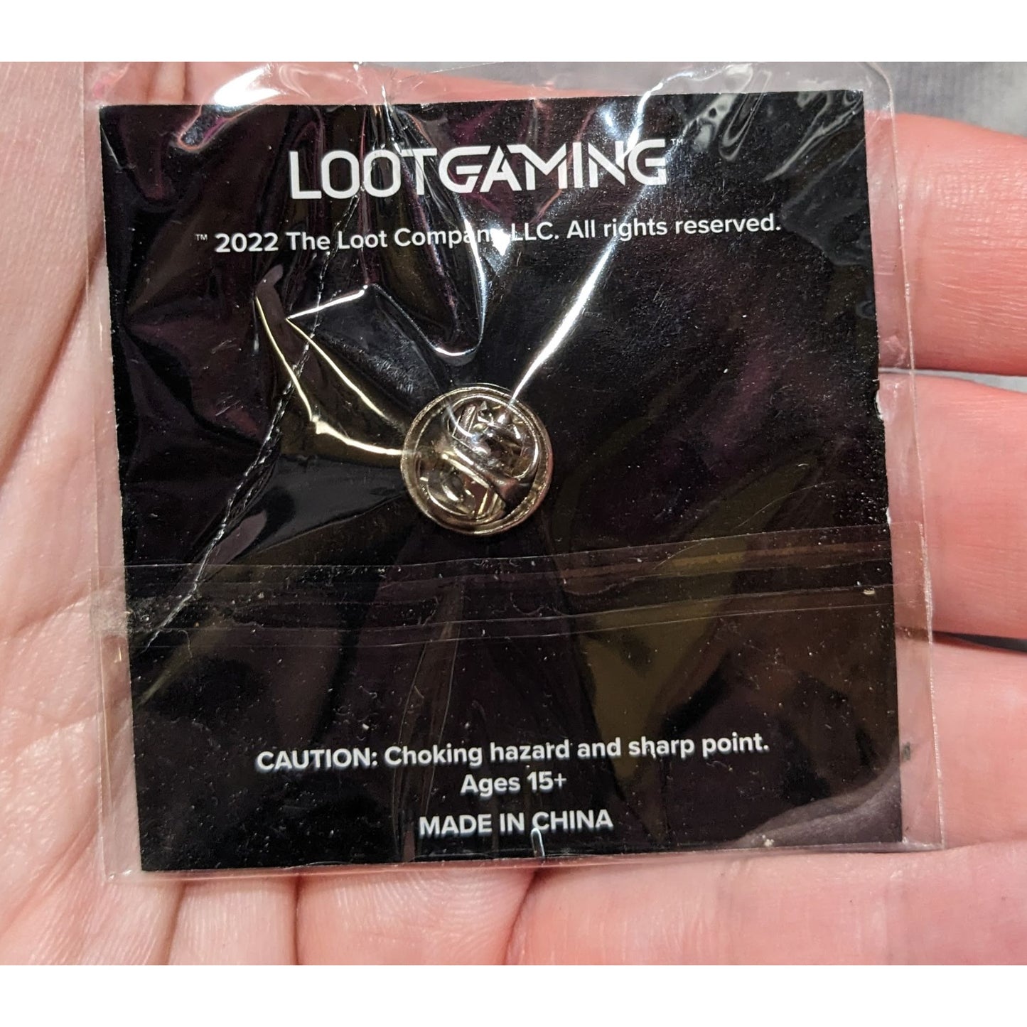 Minecraft Lootgaming Collectible Pin