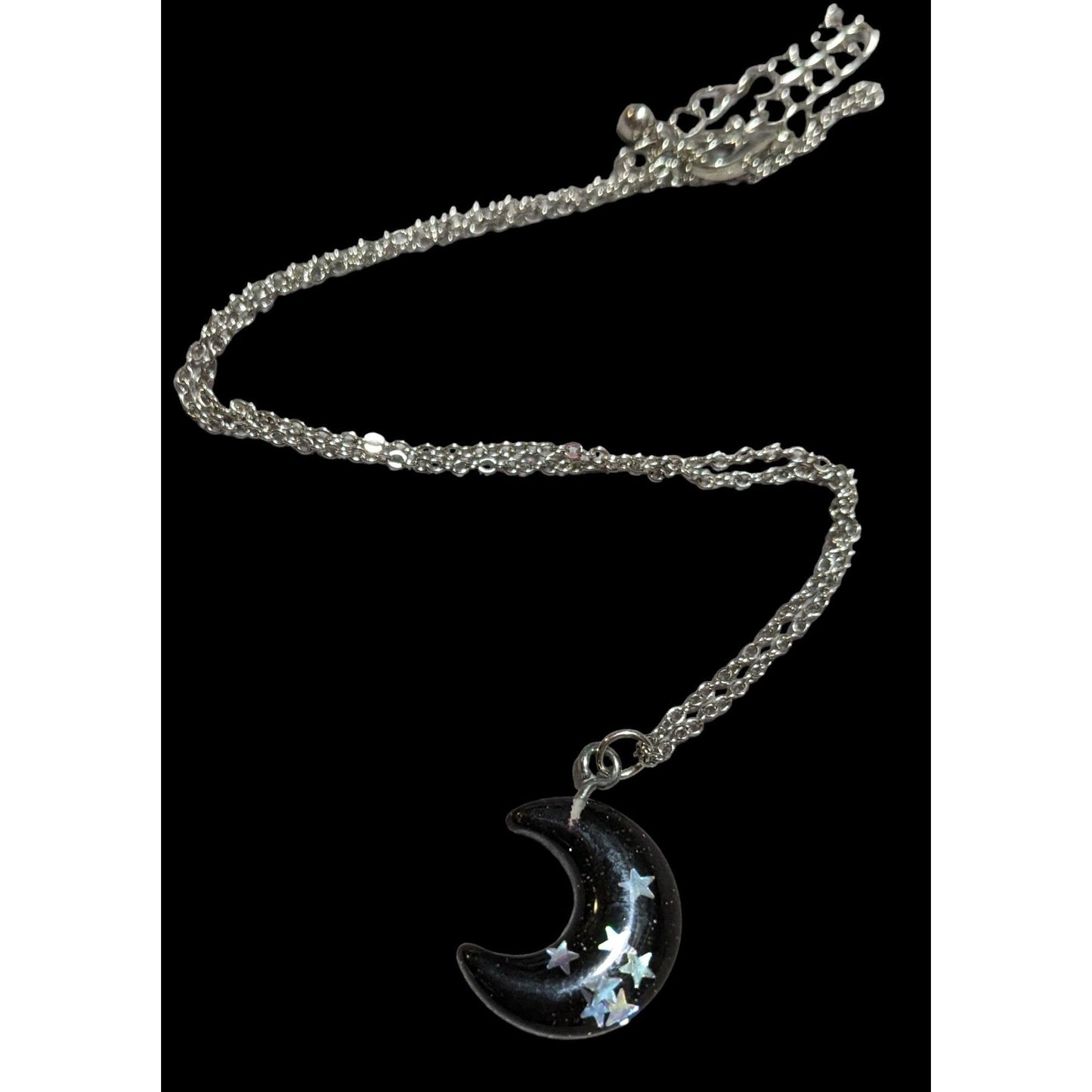 Gothic Witchy Moon Neckalce