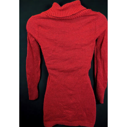 Epic Threads Red Sparkle Sweater Dress