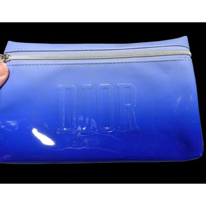 Dior Blue Cosmetics Bag