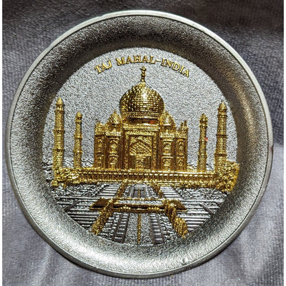 Taj Mahal India Mini Souvenir Plate