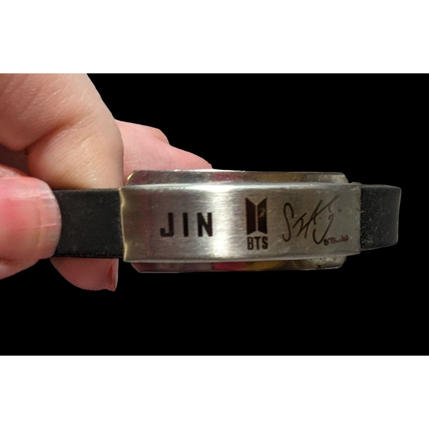 BTS Jin Rubber Watch Band Bracelet