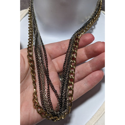 Multilayer Chain Necklace