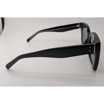 Foster Grant Black Oversized Retro Square Sunglasses 52mm Lenses UV Protection