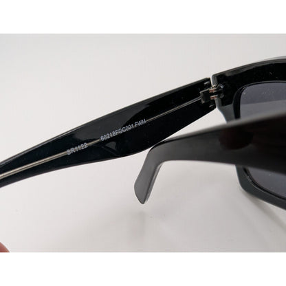 Foster Grant Black Oversized Retro Square Sunglasses 52mm Lenses UV Protection