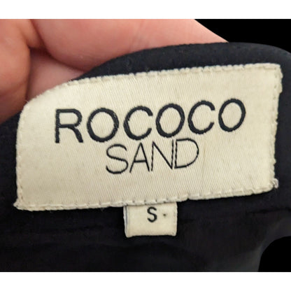 Rococo Sand Gothic Purple And Black Burnt Out Velvet Mini Skirt