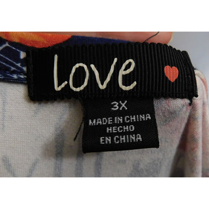 Love Brand Floral Print Strapless Midi Dress