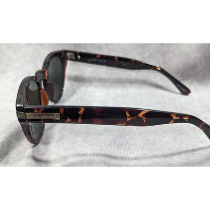 Cole Haan Retro C6090 Keyhole Bridge Tortoise Sunglasses