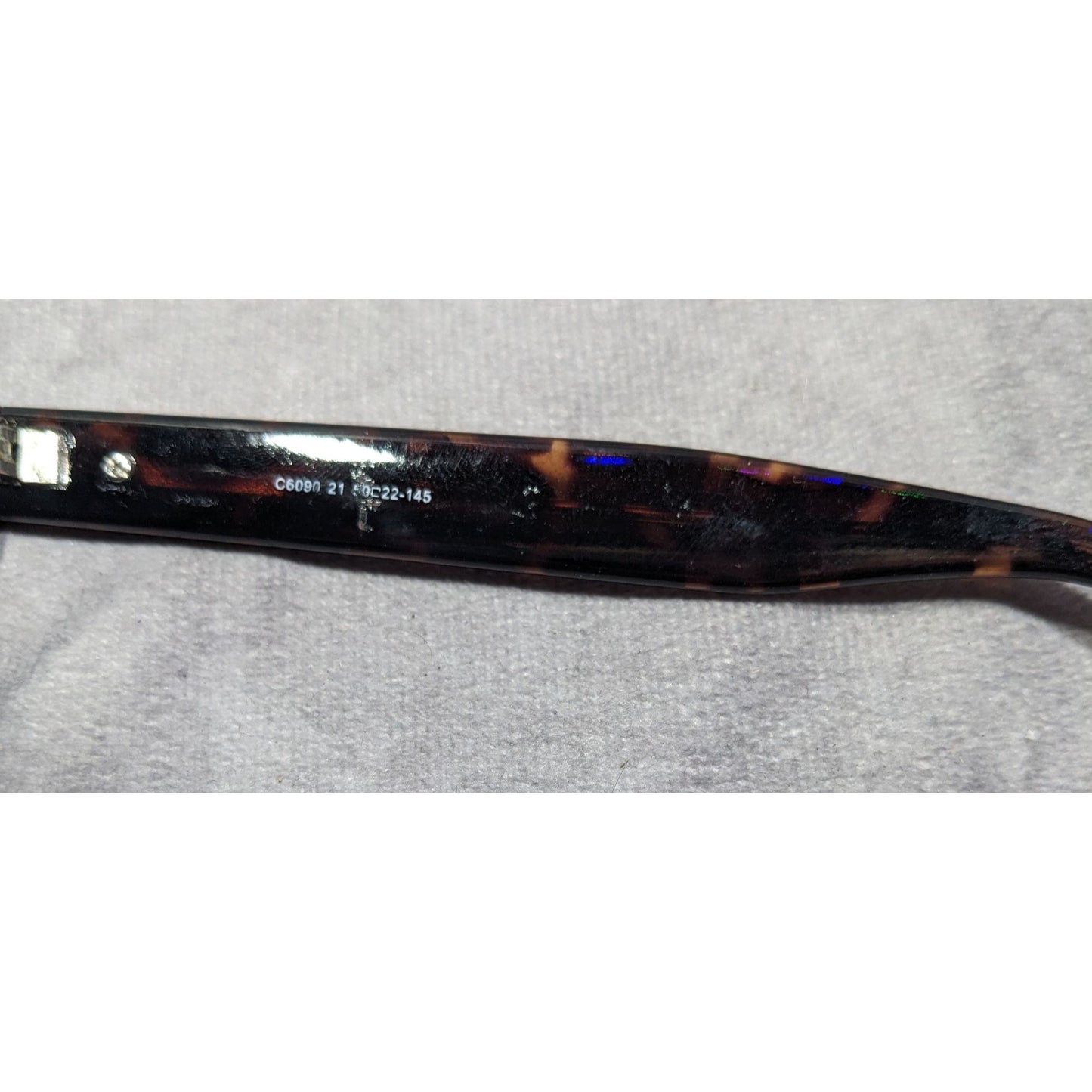 Cole Haan Retro C6090 Keyhole Bridge Tortoise Sunglasses