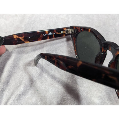 Cole Haan Retro C6090 Keyhole Bridge Tortoise Sunglasses